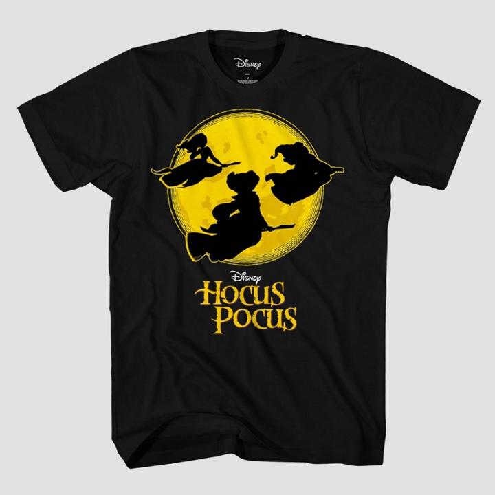 Men's Disney Hocus Pocus Short Sleeve Graphic T-shirt - Black