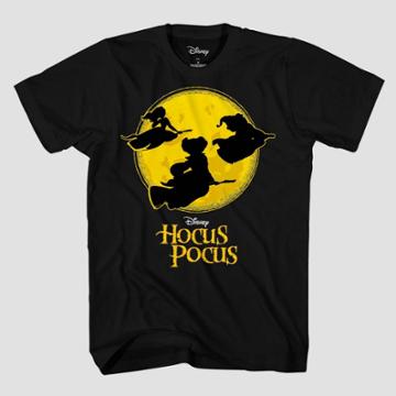 Men's Disney Hocus Pocus Short Sleeve Graphic T-shirt - Black