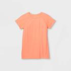 All In Motion Girls' Short Sleeve Seamless T-shirt - All In