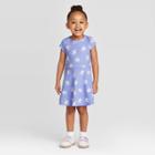 Toddler Girls' 'unicorn' Dress - Cat & Jack Blue 12m, Toddler Girl's