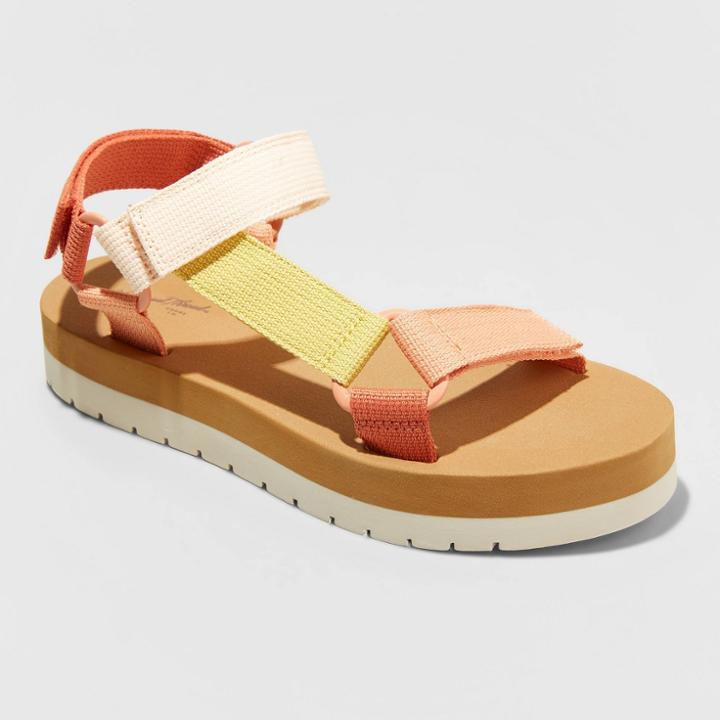 Women's Holden Platform Sport Sandals - Universal Thread Assorted Pinks
