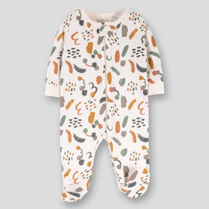 Lamaze Baby Organic Cotton Artistic Sleep N' Play - Off-white