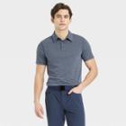 Men's Micro Striped Polo Shirt - All In Motion Navy