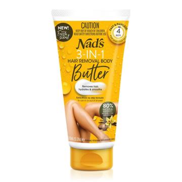 Nad's 3-in-1 Butter Body Hair Removal Treatment