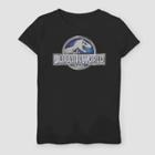 Girls' Jurassic World Fallen Kingdom Logo T-shirt - Black
