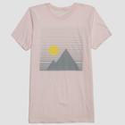 Hybrid Apparel Men's Nature Calls Short Sleeve Graphic T-shirt - Dusk Pink