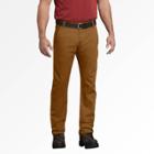 Dickies Men's Regular Fit Straight Duck Carpenter Pants - Brown