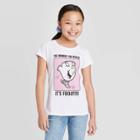 Petitegirls' Short Sleeve Disney Princess It's Friday T-shirt - White