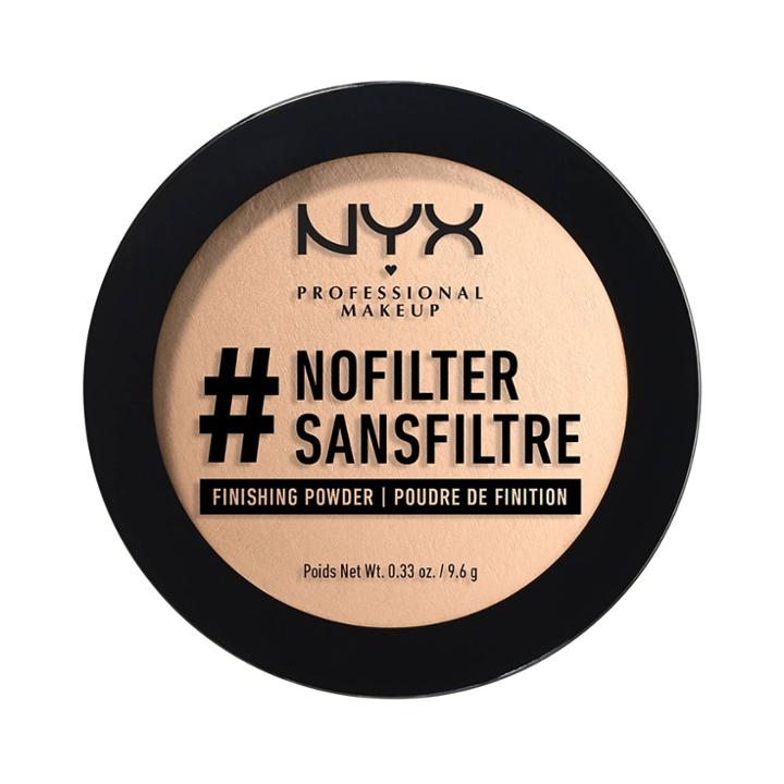 Nyx Professional Makeup Nofilter Finishing Powder Light Beige - 0.33oz, Adult Unisex