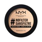 Nyx Professional Makeup Nofilter Finishing Powder Light Beige - 0.33oz, Adult Unisex