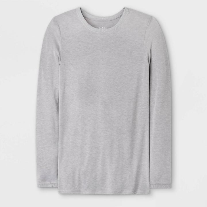 Men's Tall Premium Thermal Undershirt - Goodfellow & Co Gray