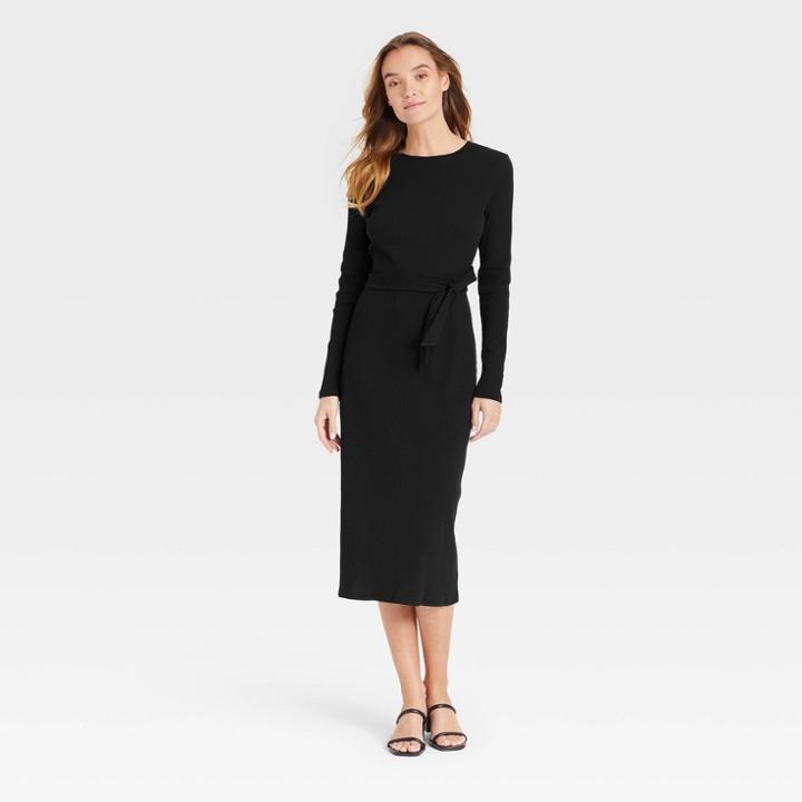 Women's Long Sleeve Dress - Who What Wear