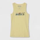 Women's Rugrats Muscle Ribbed Cropped Graphic Tank Top - Yellow