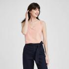 Women's Scoop Neck Any Day Tank Top - A New Day Light Pink