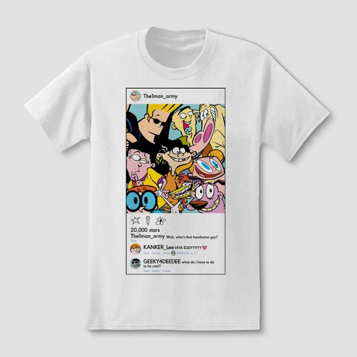 Men's Cartoon Network Short Sleeve T-shirt - White