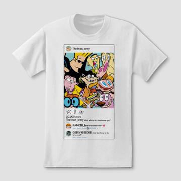 Men's Cartoon Network Short Sleeve T-shirt - White