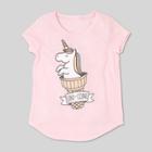 L.o.l. Vintage Girls' Unicorn Graphic Short Sleeve T-shirt -