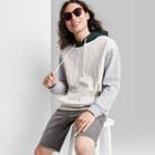 Adult Colorblock Regular Fit Hooded Sweatshirt - Original Use Beige