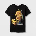 Target Boys' Roblox Short Sleeve T-shirt - Black
