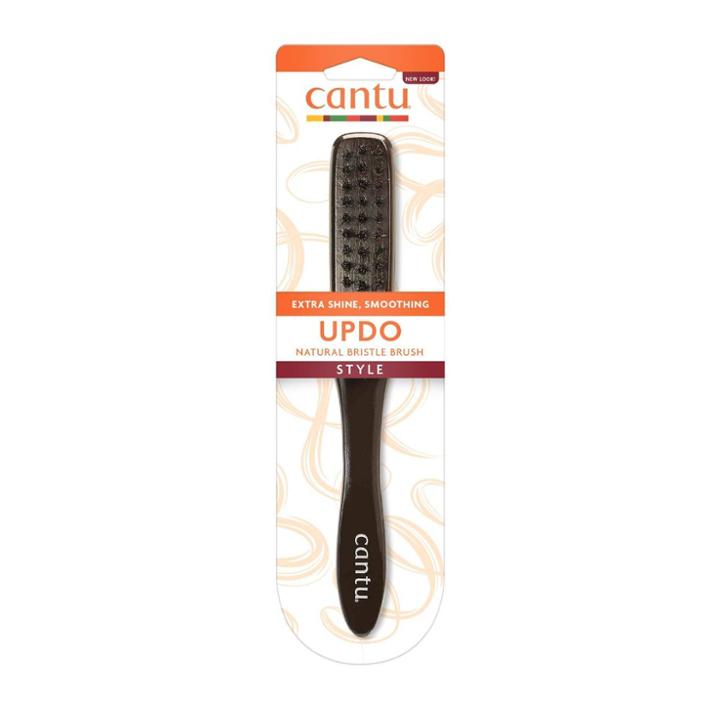 Cantu Narrow Wood Updo Bristle Hair Brush