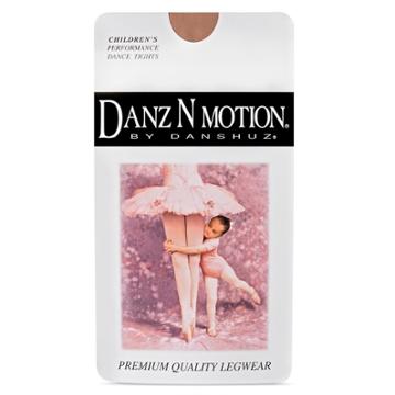 Danshuz Girls' Convertible Dance Leggings - Light Toast S (4-6), Size: