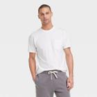 Men's Standard Fit Short Sleeve T-shirt - Goodfellow & Co White