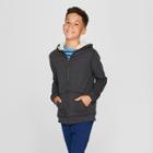 Boys' Sherpa-lined Sweatshirt - Cat & Jack Heather Charcoal