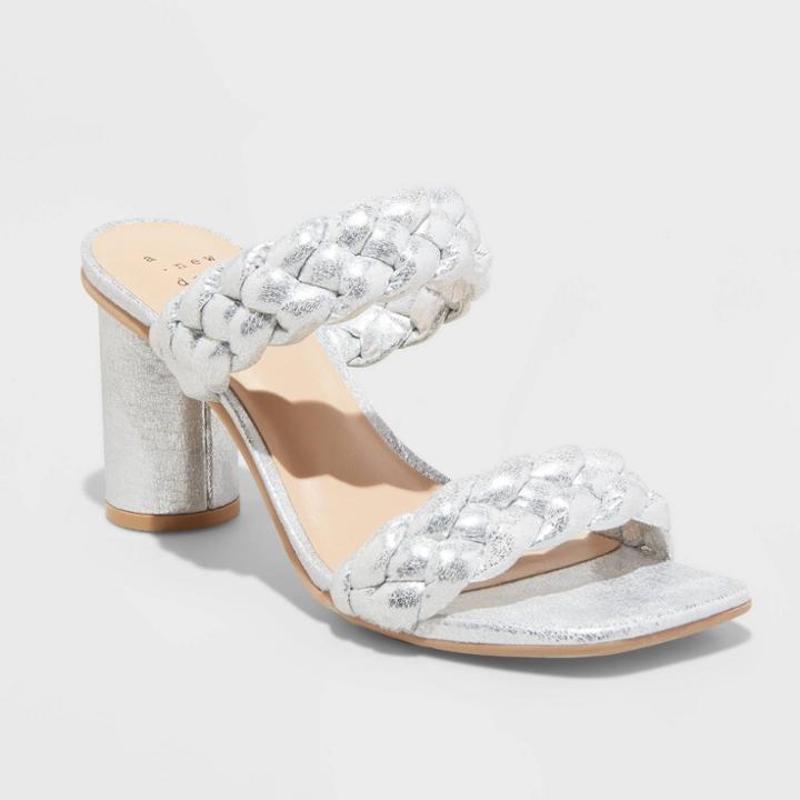 Women's Basil Wide Width Heels - A New Day