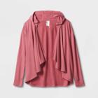 Girls' Lightweight Soft Cardigan - All In Motion Ruby Red