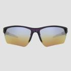 All In Motion Men's Blade Sport Sunglasses With Gradient Mirrored Lenses - All In