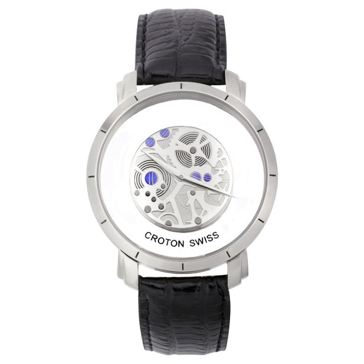 Men's Croton Analog Watch - Silvertone