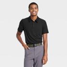 Men's Pique Golf Polo Shirt - All In Motion Black S, Men's,