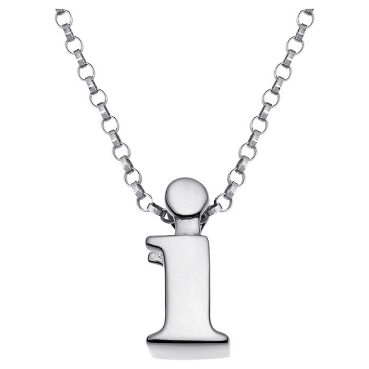 Distributed By Target Women's Sterling Silver 'i' Initial Charm Pendant -