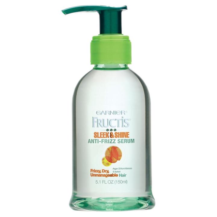 Garnier Fructis Sleek & Shine Anti Frizz Serum With Argan Oil From Morocco & Apricot