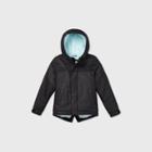 Toddler Boys' Parka Solid Jacket - Cat & Jack Black