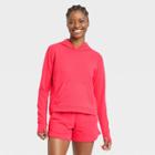 Women's French Terry Hooded Sweatshirt - All In Motion Cherry Red