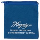 Hagerty 4  X 4 Zippered Jewelry Pouch (set Of 2) Made From Hagerty Silversmiths' Cloth With R-22 Tarnish Preventative, Adult Unisex,