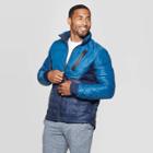 Men's Lightweight Puffer Jacket - C9 Champion Jetson Blue/navy S, Size: Small, Jetson Blue/blue