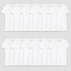 Fruit Of The Loom Men's 12pk Crew Neck Short Sleeve T-shirt - White