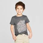 Toddler Boys' Short Sleeve Always Amazing T-shirt - Cat & Jack Black