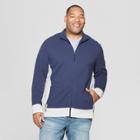 Men's Tall Long Sleeve Track Jacket - Goodfellow & Co Jamestown Blue