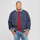 Target Men's Tall Varsity Bomber Jacket - Goodfellow & Co Fighter Pilot Blue