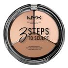 Nyx Professional Makeup 3 Steps To Sculpt Fair, Adult Unisex