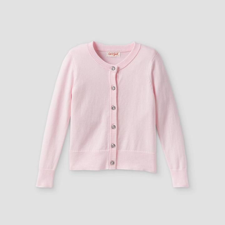 Toddler Girls' Solid Knit Cardigan - Cat & Jack