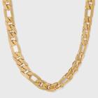 Gold Curb Chain Necklace - A New Day Gold