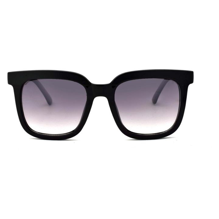 Women's Square Sunglasses - A New Day Black