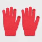 Women's Knit Gloves - Wild Fable Red