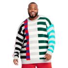 Men's Big & Tall Color Block Stripe Sweater - Lego Collection X Target