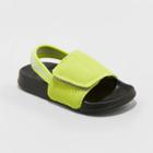 Toddler Boys' Nimo Slide Sandals - Cat & Jack Yellow S (5-6), Toddler Boy's, Size: