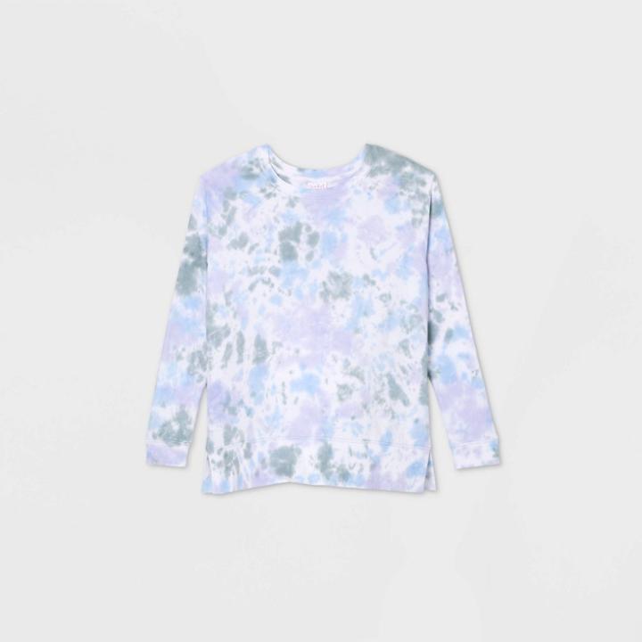 Maternity Tie-dye Sweatshirt - Isabel Maternity By Ingrid & Isabel Purple